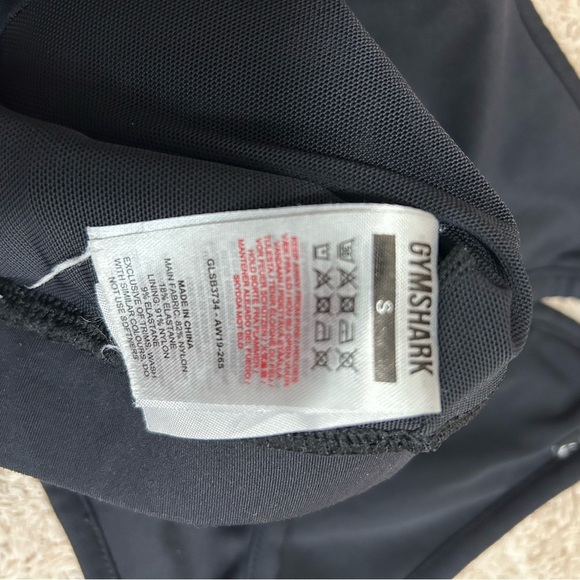 Gymshark Black Women's Tank Top - Picture 4 of 5